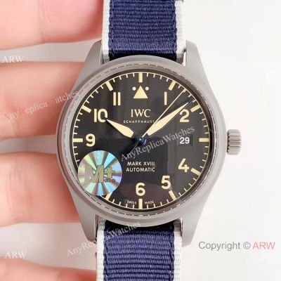 Swiss Grade IWC Big Pilots Mark XVIII Heritage Titanium 40mm Watch - M+ Factory